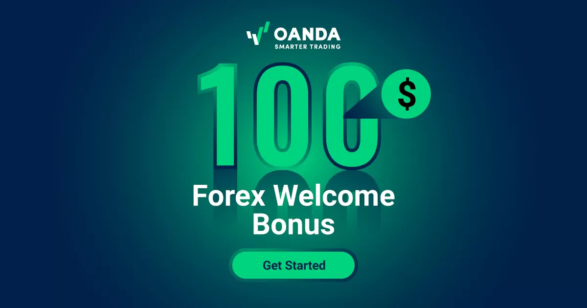 100% Forex Welcome Bonus 2023 - OANDA 